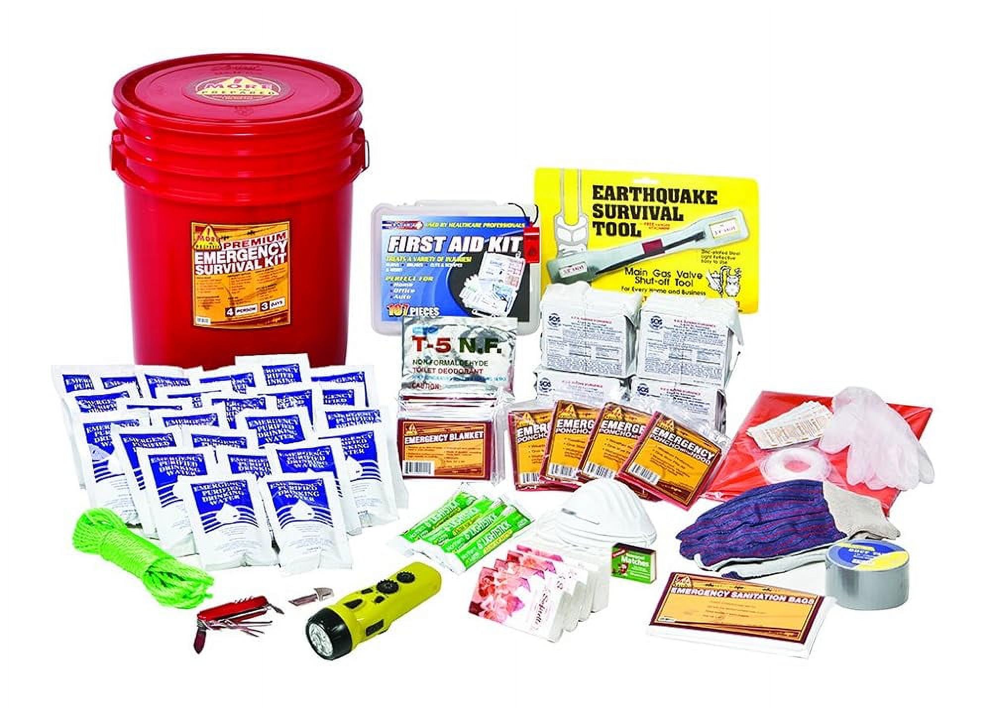 4 Person Home Survival Kit