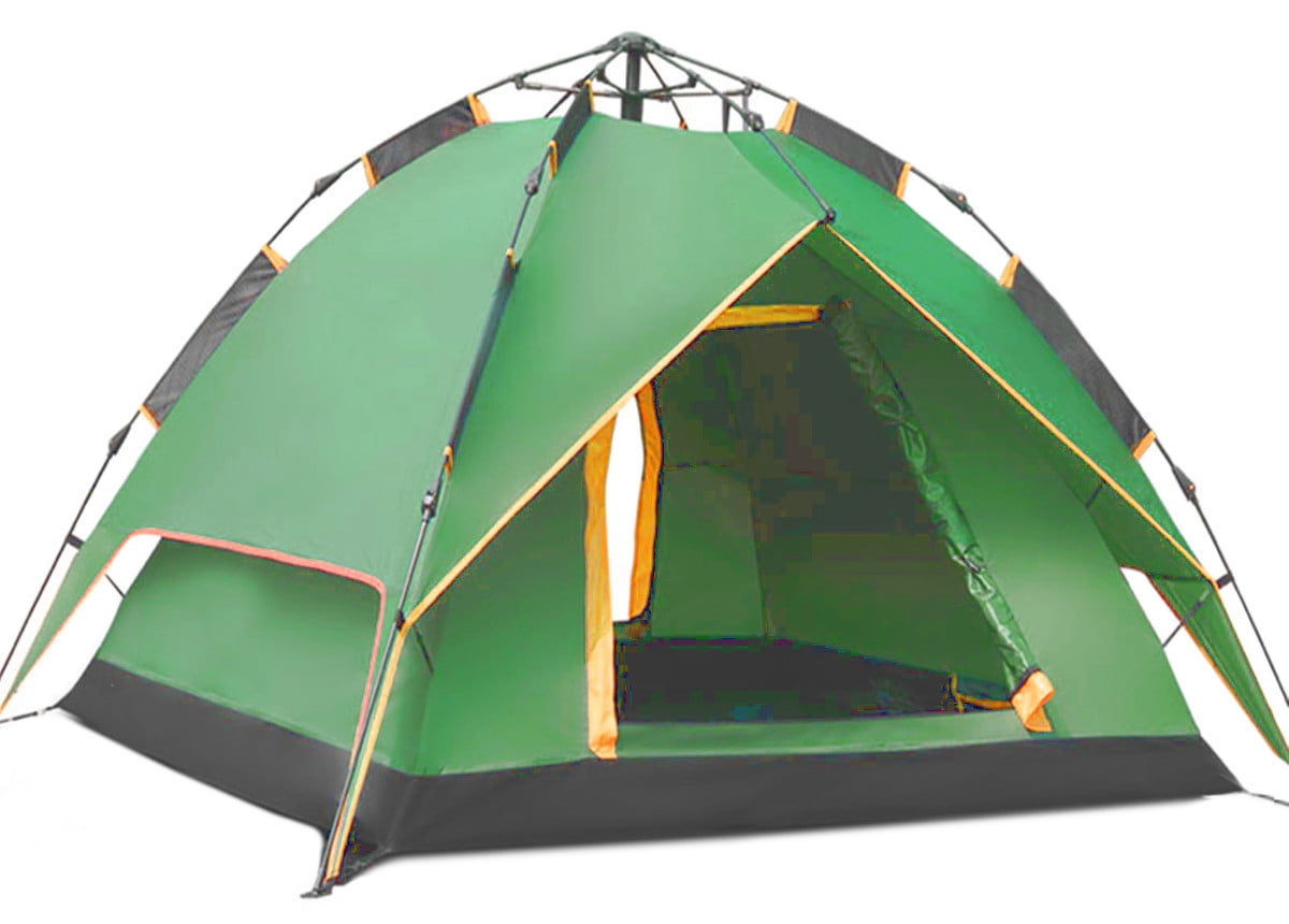 4 Person Instant Automatic Pop Up Tent for Backpacking, Camping, Hiking