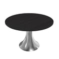 thumbnail image 1 of 4 Person Round Meeting Room Table With Wide Pedestal Base 46" Table, 1 of 5