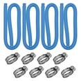 thumbnail image 1 of 4-Piece 1.25-Inch Pool Hose Set, 39-Inch Long Replacement Hose for Above Ground Pool Pumps & Filters, Includes 8 Stainless Steel Clamps, Flexible & Leak-Proof Design, 1 of 1