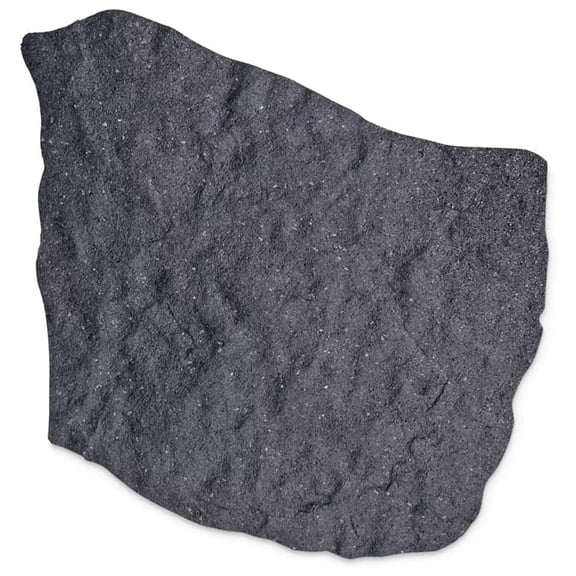 4-Piece 18-inch x 22-inch Natural Rock Rubber Stepping Stones, Grey Non-Slip Outdoor Decorative Set, Suitable for Landscaping and Gardening – DIY Decorate Sidewalks and Patio Paths...