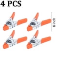 thumbnail image 1 of 4-Piece 6" inch Spring Clamp,Clamps for Woodworking,Clamps for backdrop,Heavy Duty Metal Clamps, 2.5"-inch Jaw Opening, 1 of 5