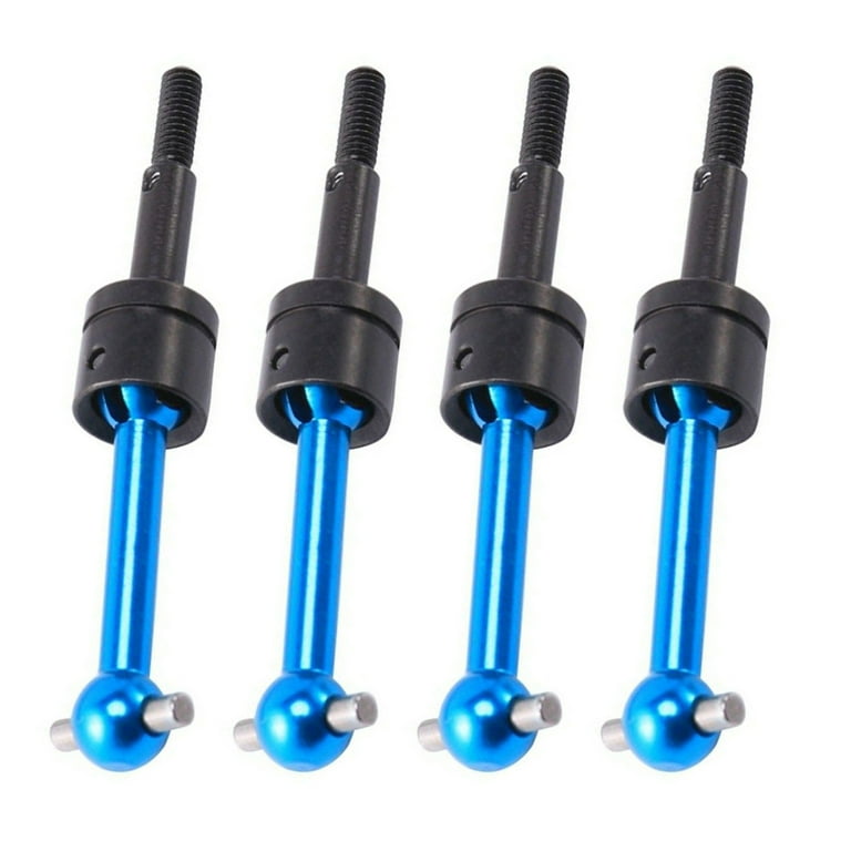 4 Piece Aluminum Drive Shaft Set for Tamiya TT 01 TT 02 On Road Type Upgrades Parts