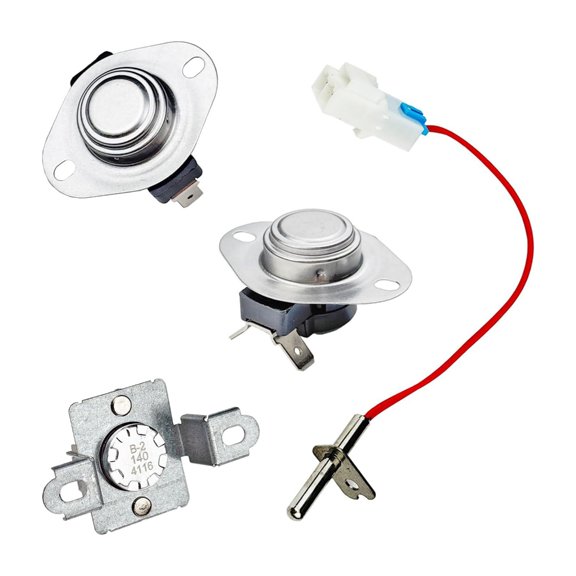 4 Piece Appliance Heating System Repair Kit For Common Laundry Machine Problems Like Overheating And Lack Of Heat
