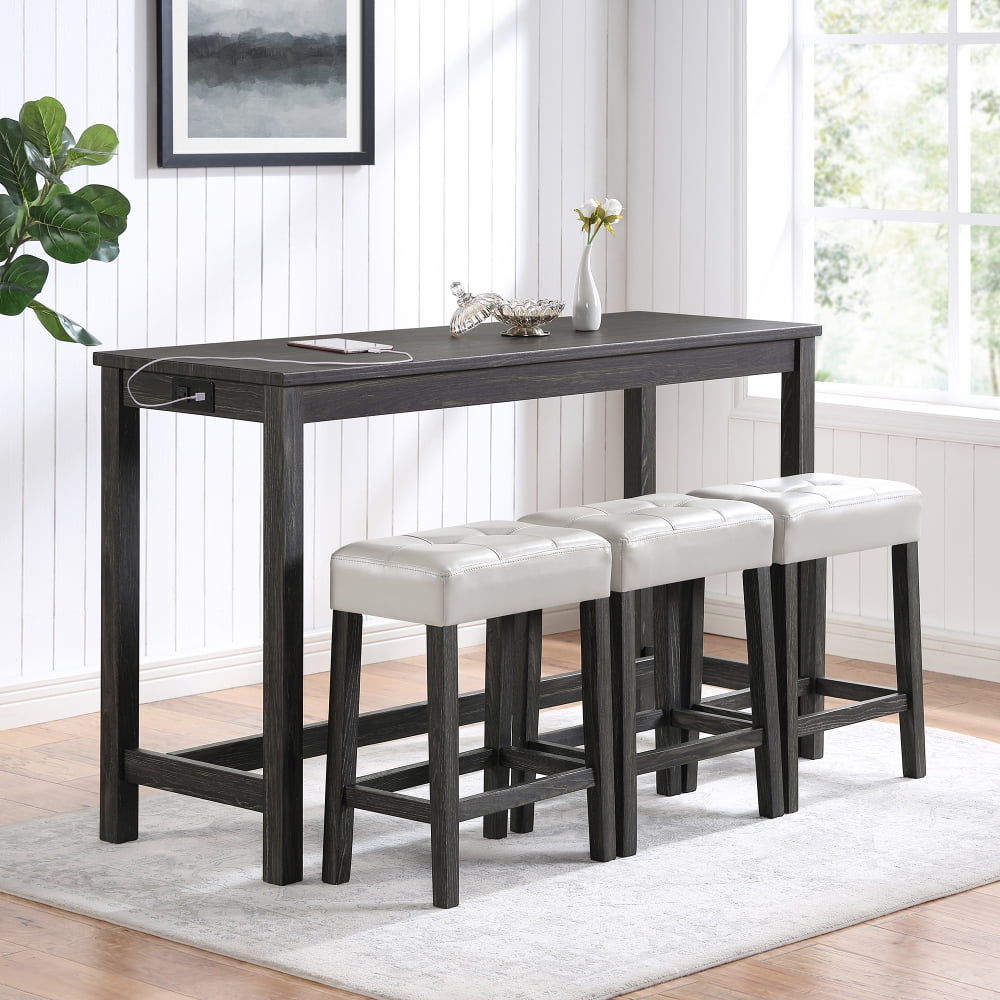 Bar height table for game room outlet