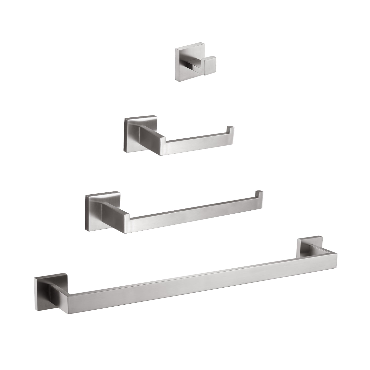 4 Piece Bathroom Hardware Set