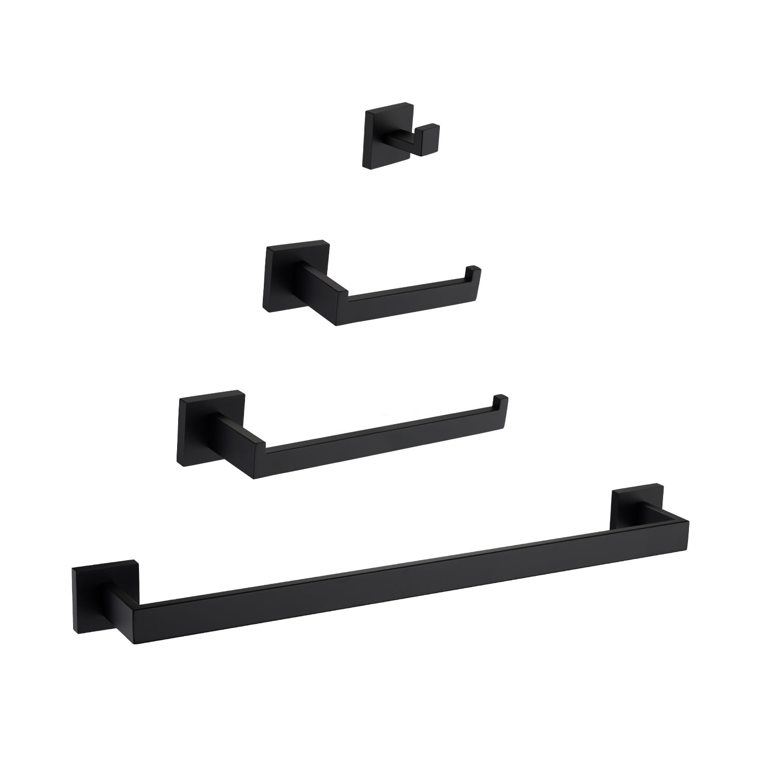 4 Piece Bathroom Hardware Set
