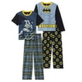 thumbnail image 1 of 4 Piece Batman Toddler & Boys Pajama Set, 1 of 5