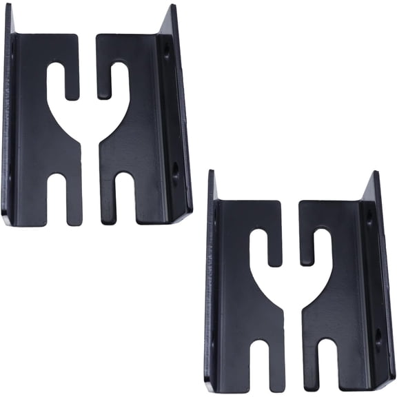 4-Piece Bed Railing Bracket Used to Connect Wood, Heavy Duty Frame Hardware Fixing Fittings Wooden Replacement Parts for Bed, Headboards, Footboards (3.94" Length)