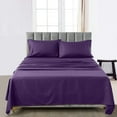 thumbnail image 1 of 4 Piece Bed Sheet Set Deep Pocket Luxury Ultra Soft Microfiber Bed Sheets, 1 of 10