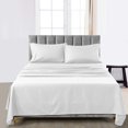 thumbnail image 1 of 4 Piece Bed Sheet Set Deep Pocket Luxury Ultra Soft Microfiber Bed Sheets, 1 of 10