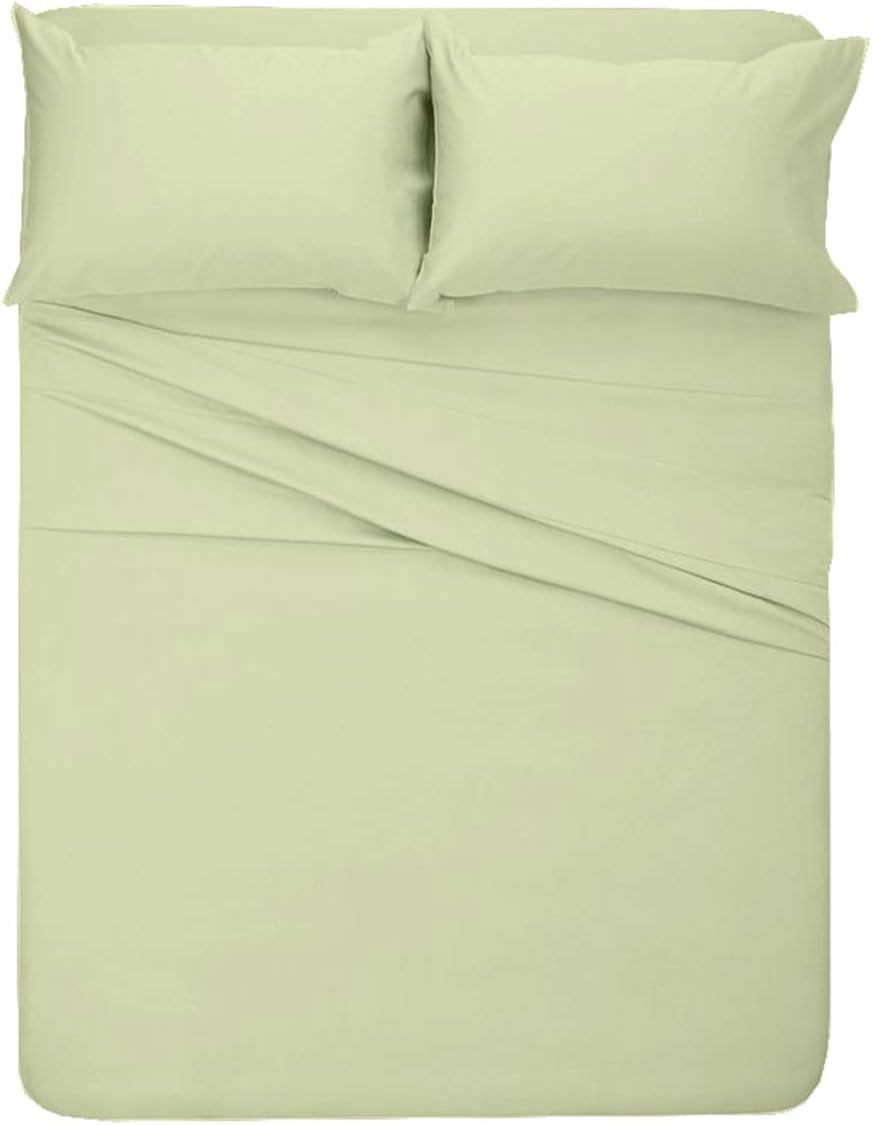 4 Piece Bed Sheet Sets of Brushed Microfiber 15" Deep Pocket (Full