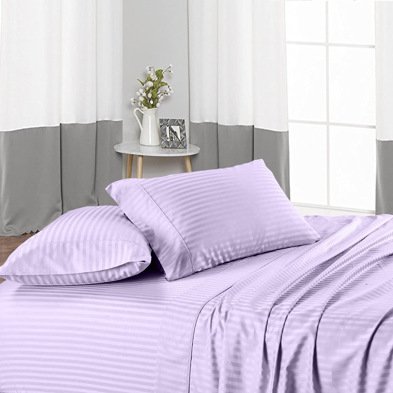 4 Piece Beed Sheet Set, 400 Thread Count, 10