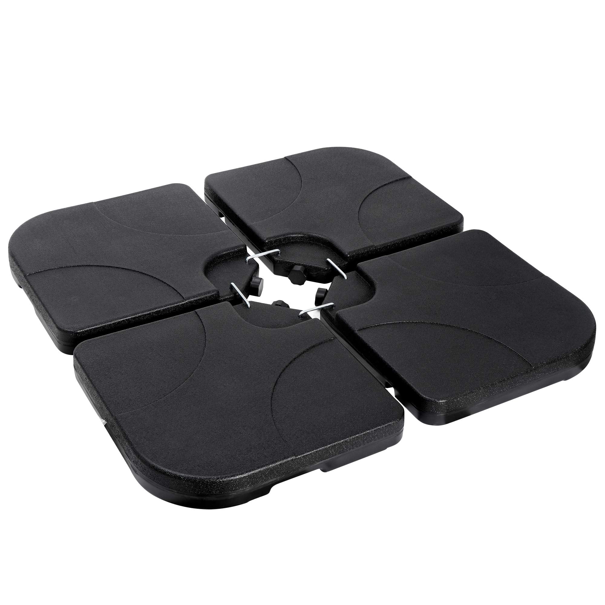 Outsunny 4-Piece Offset Patio Umbrella Base Weight Set
