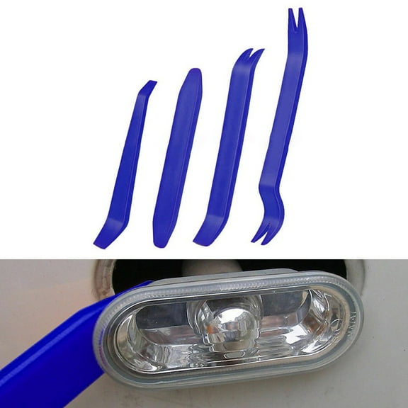 4 Piece Car Interior Trim Removal Tools Essential For Dashboard And Door Panel Repair Lightweight And Ergonomic