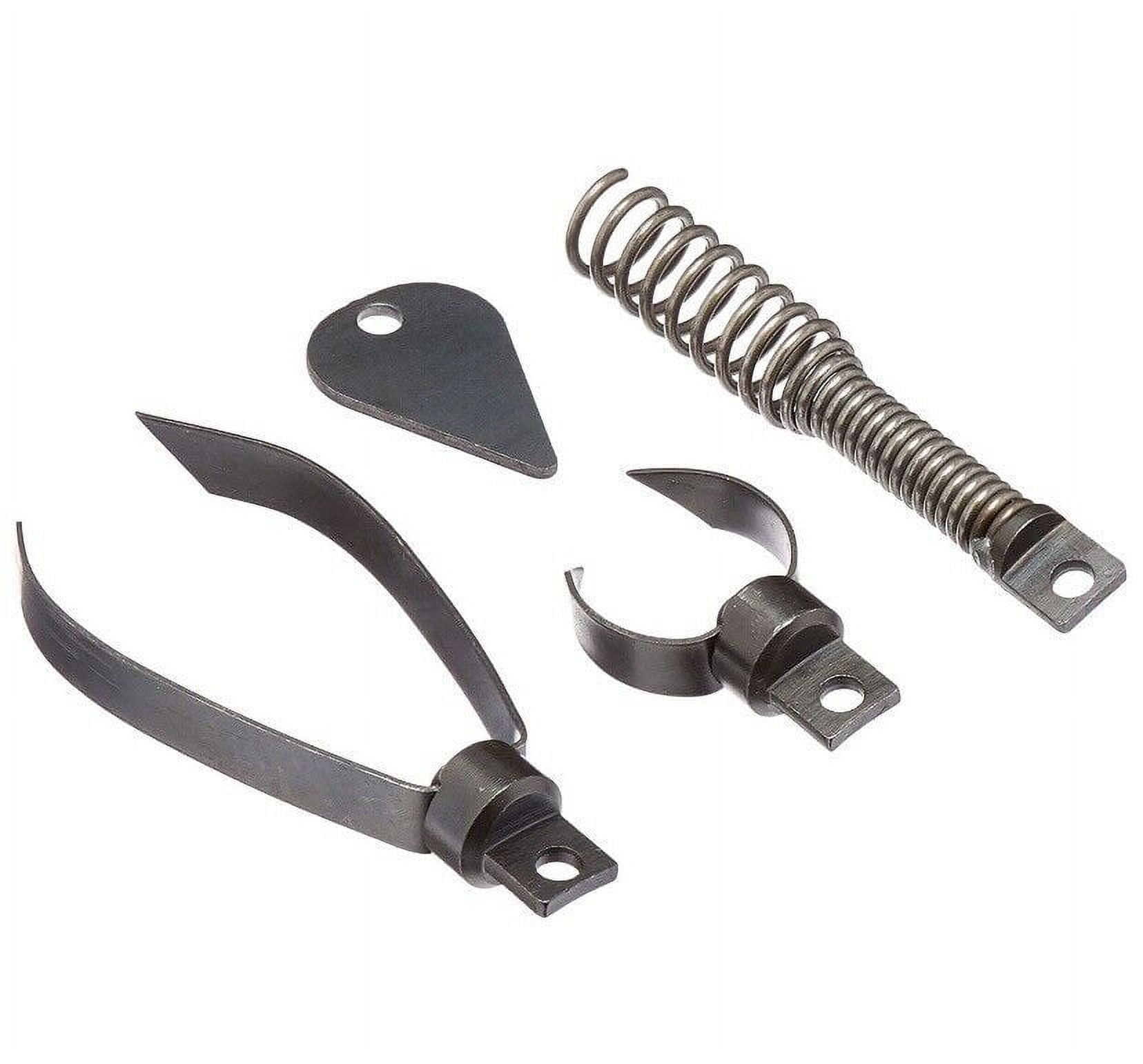 4Piece Cutter Set Drain Cleaner Plumbing Snake Tool Cable Auger Clog