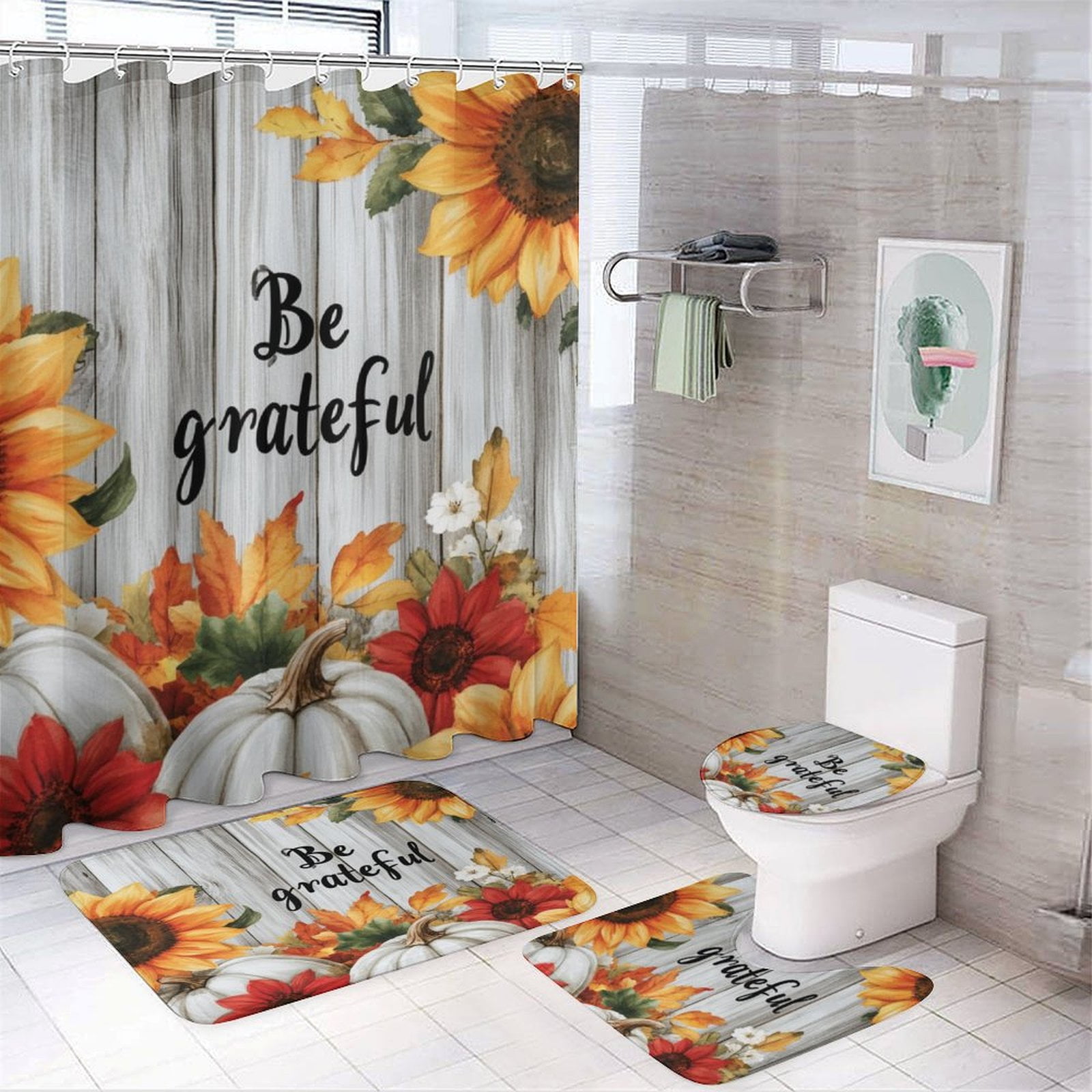 Fall Shower Curtain Setsnull