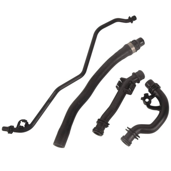 4-Piece Engine Intake Manifold Hose Set for Enhanced Performance-4PCS Engine Intake Manifold Hose