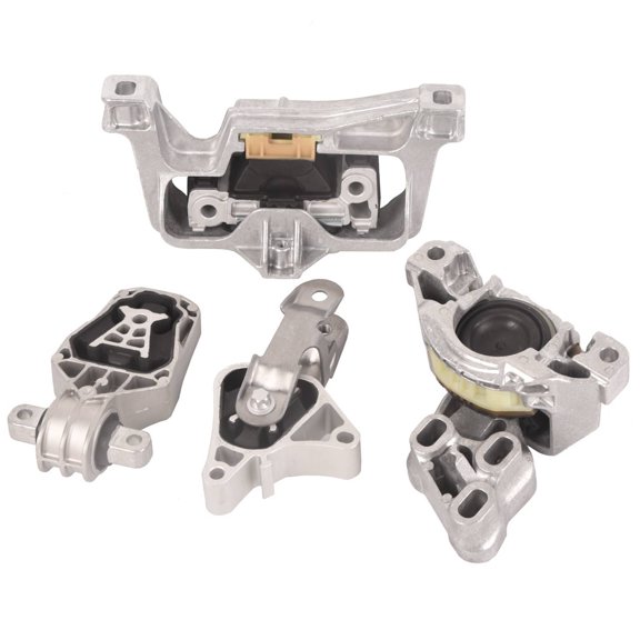 4-Piece Engine and Transmission Mount Set - Vibration Dampening