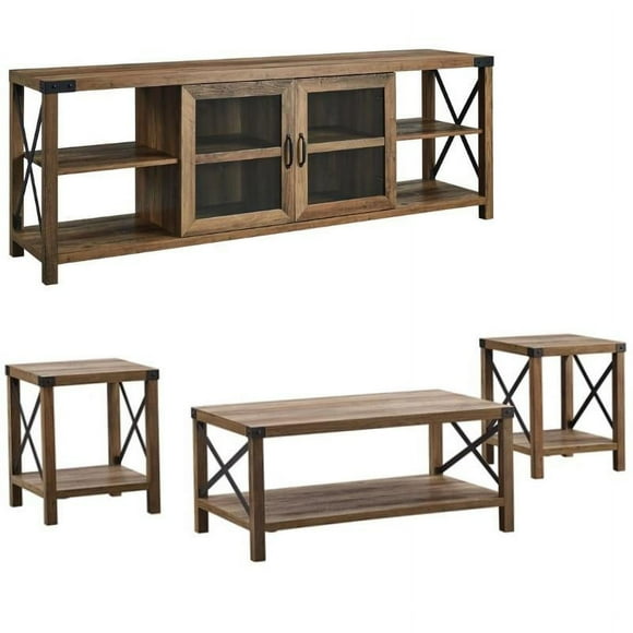 Tv Stand Coffee Table End Table Set