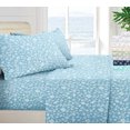 thumbnail image 1 of 4 Piece Floral Design Bed Sheet Set, 1 of 4