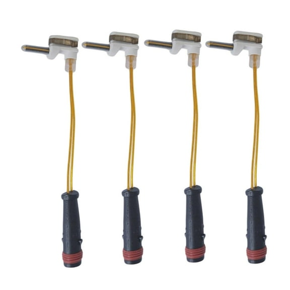 4-Piece Front and Rear Brake Sensor Set with Installation-4PCS Front Rear Brake Pad Wear Sensor
