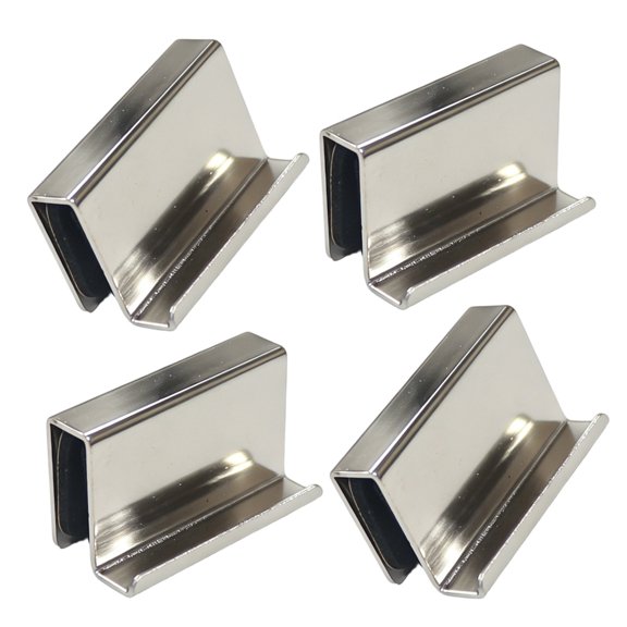4 Piece Glass Door Handle Quick Installation Not Slip Glass Door Pull Set