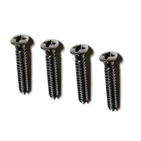 4 Piece Headlight Bezel Screw Set For 1974-1976 Firebird and Trans AM Models