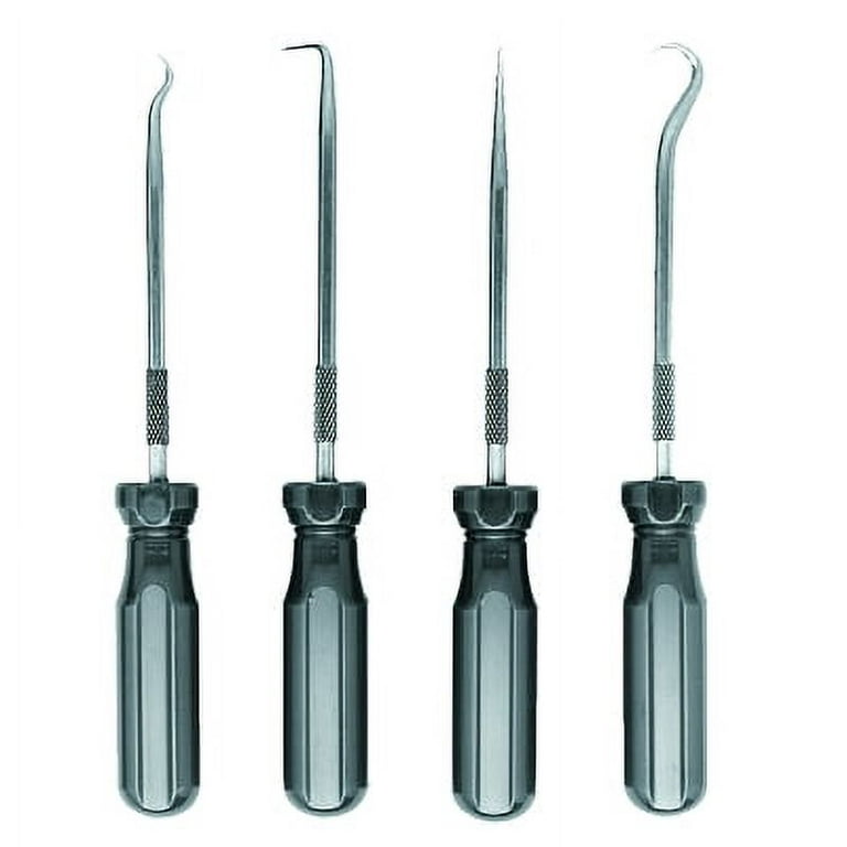 4 piece O-Ring Hook and Pick Tool Set - 165mm Long