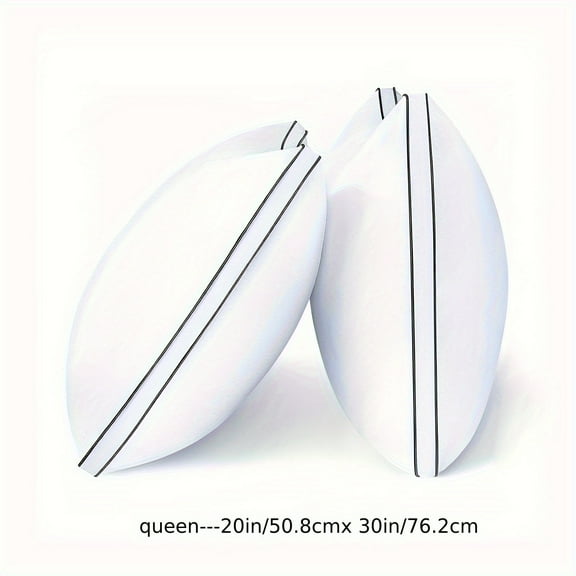 4-Piece Hotel Quality Down Alternative Pillows - Ultra Soft Cloud-Like Support for All Seasons - Neck Pain Relief & Breathable Comfort