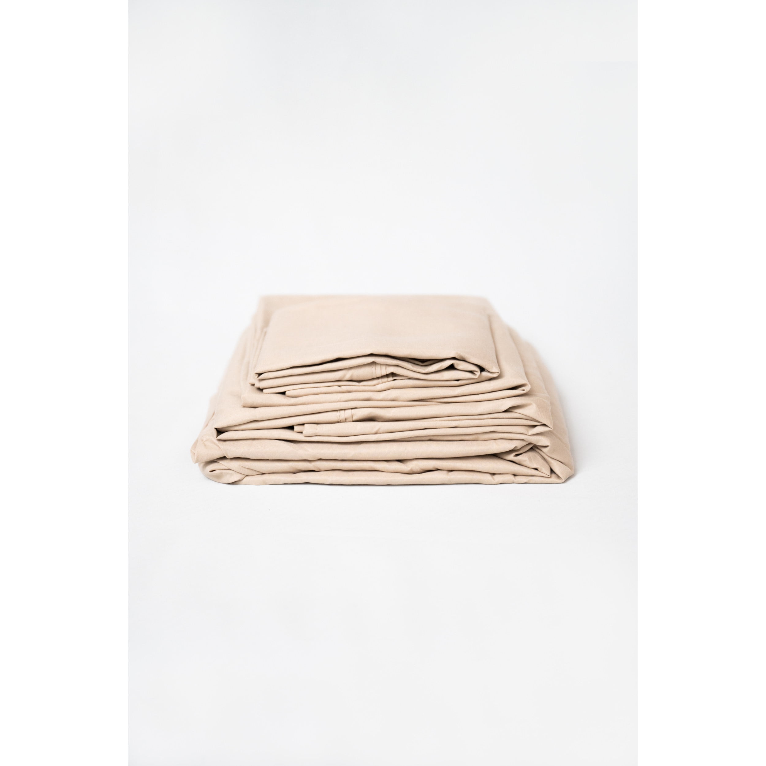 4-Piece Khaki Microplush and Bamboo Queen Hypoallergenic Sheet Set 66061