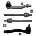 thumbnail image 1 of 4 Piece Kit Inner & Outer Tie Rods Fits select: 1988-1991 HONDA CIVIC DX, 1991 ACURA INTEGRA LS SPECIAL, 1 of 8