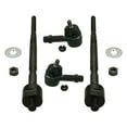 thumbnail image 1 of 4 Piece Kit Left & Right Inner and Outer Tie Rods Ends Fits select: 2002-2007 MITSUBISHI LANCER ES, 1 of 7