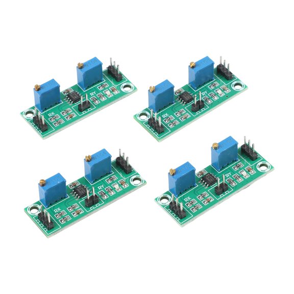 4-Piece LM358 Signal Module Kit for Precise DC Signal Acquisition and Adjustable Amplification from 3.5V to 24V DC