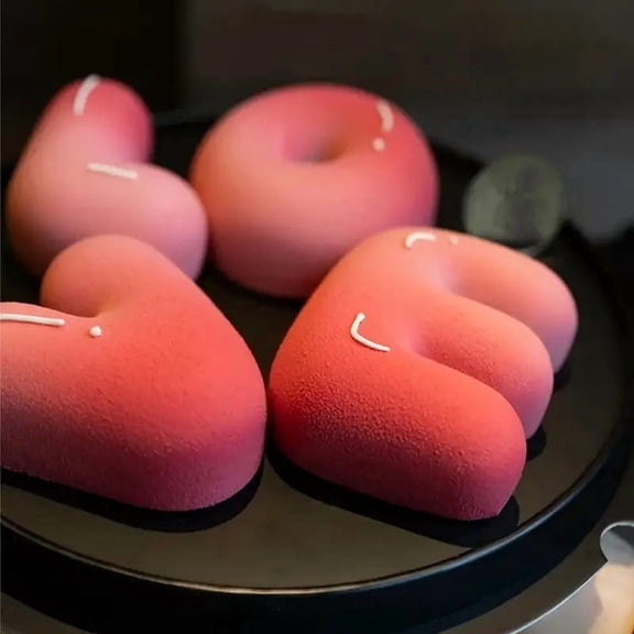 4-Piece LOVE Letter Silicone Cake Molds Set - Creative Baking Tools for Valentine's Day, Mother's Day, Birthdays, and Holidays