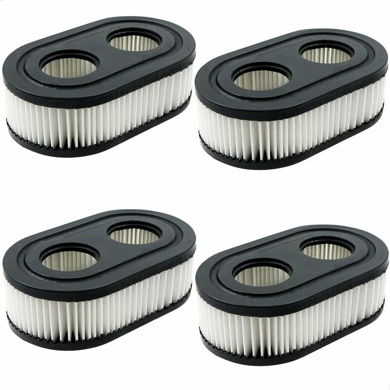 4 Piece Lawnmower Filter Replacement Lawnmower Air Filter, Replacement Engine Air Filter