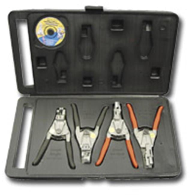 4 Piece Line Quick Release Pliers Set