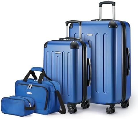 4-Piece Luggage Set, Including Two Hardside Suitcases With ...