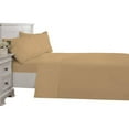 thumbnail image 1 of 4 Piece Luxurious Sheet Set ultra Soft 100% Egyptian Cotton, 800 Thread Count 12 Inch Deep Pocket - (Olympic Queen - Size) Solid Taupe Colour, 1 of 4
