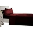 thumbnail image 1 of 4 Piece Luxurious Sheet Set ultra Soft 100% Egyptian Cotton, 800 Thread Count 8 Inch Deep Pocket - (King - Size) Solid Wine Colour, 1 of 4