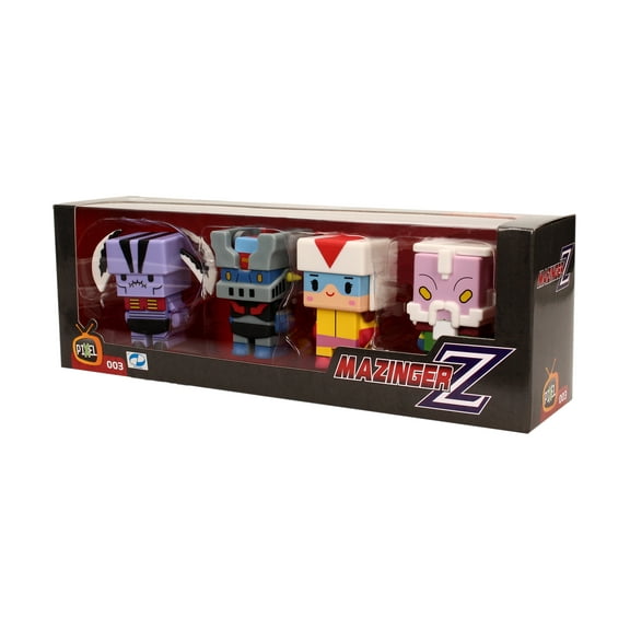 SD Toys  Mazinger Z Collectible Pixel 3 in  Four Figure Set