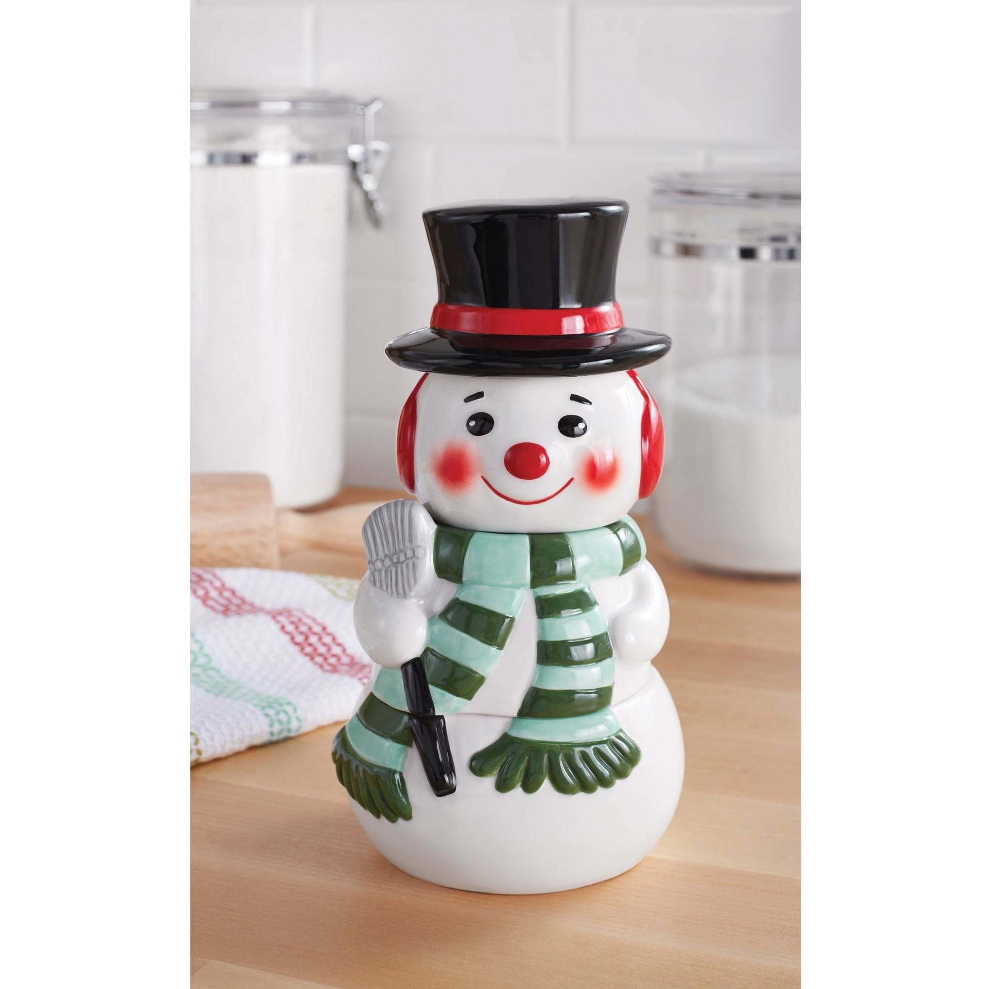 Rae Dunn Snowman Measuring Cups Set Of 4 Holiday Collection