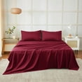 thumbnail image 1 of Sheet Set Queen - Microfiber 4 Piece Bed Sheet Set with 16-Inch Deep Pocket - Easy Care Wrinkle Free Bed Sheets, 1 of 10