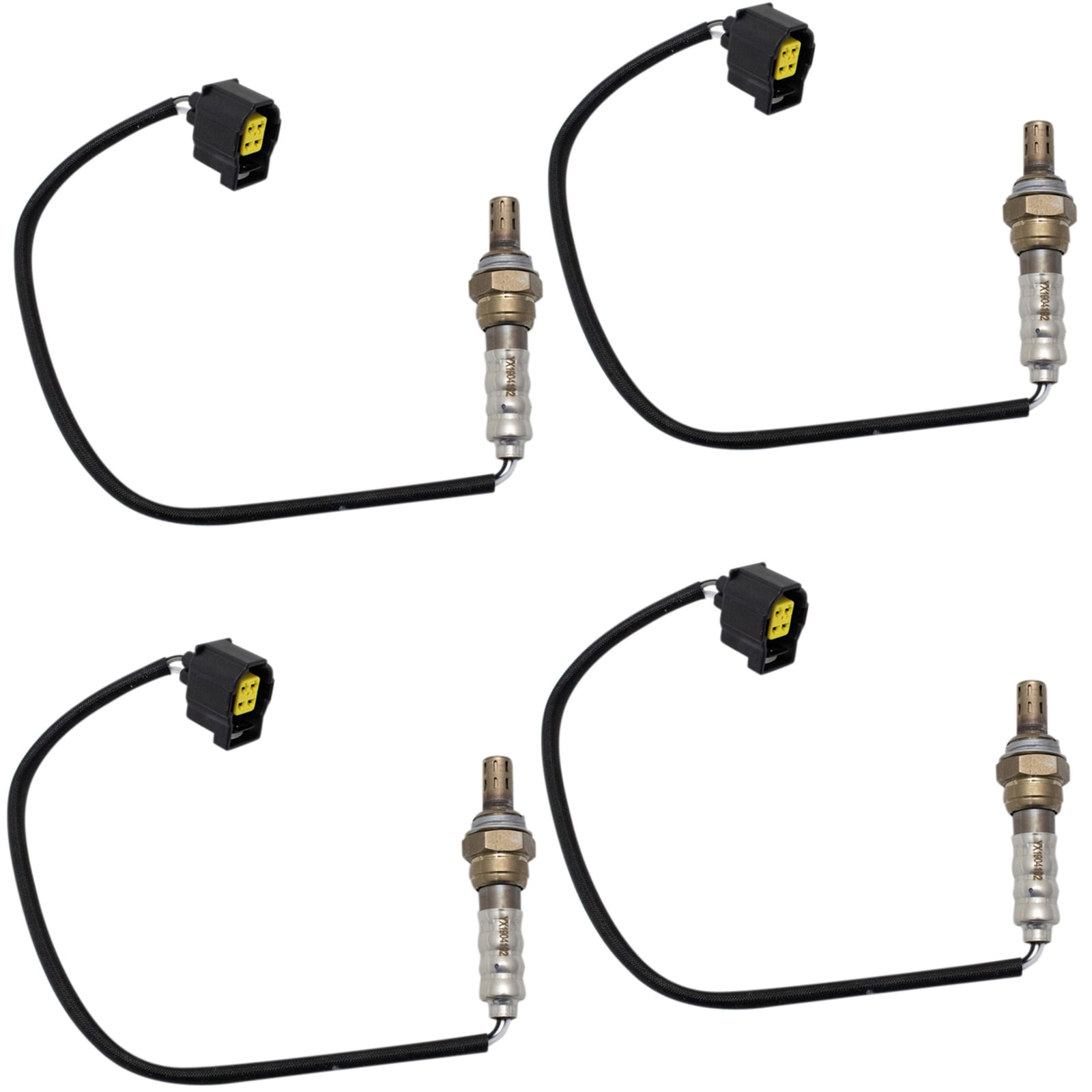 4 Piece O2 02 Oxygen Sensor Direct Fit Upstream & Downstream Kit OSA60486