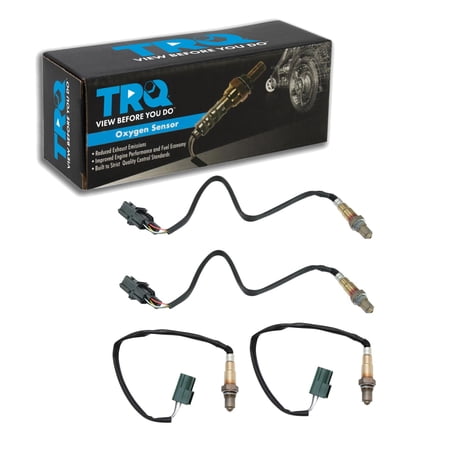 4 Piece O2 02 Oxygen Sensor Direct Fit Upstream & Downstream Kit Fits select: Nissan Infiniti Models OSA60484