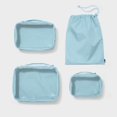 thumbnail image 1 of 4-Piece Packing Cube Set, Recycled Polyester Travel Organizers for Luggage & Suitcase Storage, 1 of 3