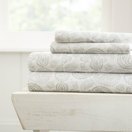 4 Piece Premium Ultra Soft Solid Bed Sheet Set by ienjoy Home