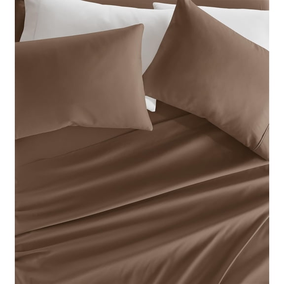 4 Piece Queen Sheet Set - Breathable, Double-Brushed Patterned Cooling Sheets – Oeko-TEX Certified Ultra Soft & Wrinkle-Free 16" Deep-Pocket Queen Sheets - Easy Care Soft Floral Pink