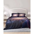 4 Piece Queen Sheet Set Universe Explosion Sheets Set for Queen Size ...