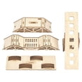 thumbnail image 1 of 4 Piece RC Wooden Bridge Obstacle Ramp DIY Steep Slope Wood Material for 1 43 Scale RC Car Desktop Play, 1 of 9